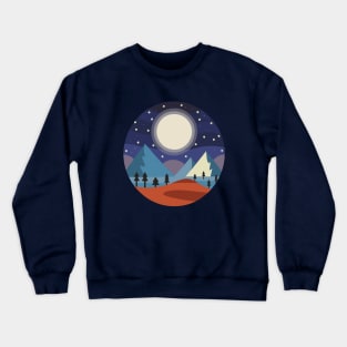 midnight retro Crewneck Sweatshirt